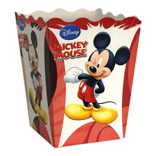 Mickey mause mısır kutusu 8 adet