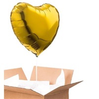 sevgiliye süprizaltın folyo kalp balon