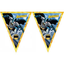 Batman temalı üçgen bayrak