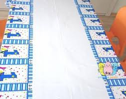 mavi 1 yaş temalı masa örtüsü 120x180 cm