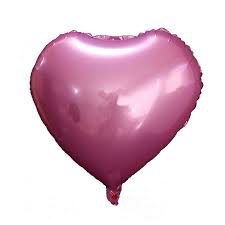 sevgiliye süpriz pembe folyo kalpli balon