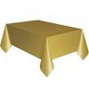Gold Plastik Masa Örtüsü 120x180 Cm