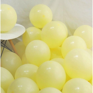 sarı makaron balon 100 lü paket
