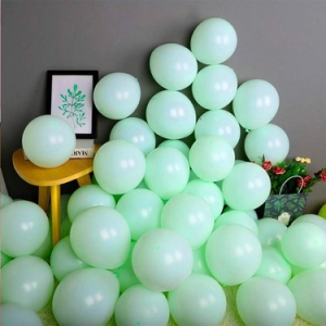 su yeşili makaron balon 100 lü  paket